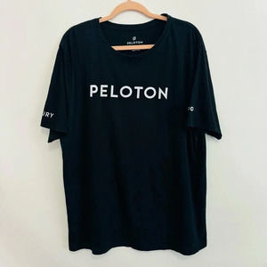 Peloton Century 100 Short‎ Sleeve Unisex 100% Cotton T-Shirt Size XXL Black